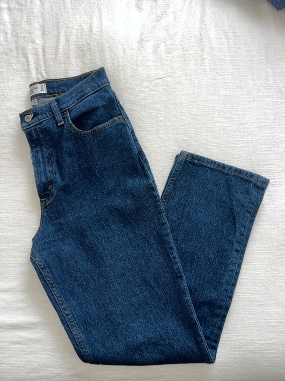 Abercrombie & Fitch Midwash Blue Denim Jeans